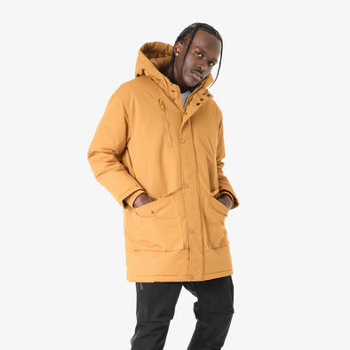 Life Code Long Padding Jacket (Timber)