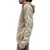 Highly Undrtd Rise Again Puff Print Hoodie (Tan)