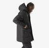 Life Code Long Padding Jacket (Black)