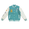 Highly Undrtd New Biggining Varsity Wool Jacket (Wasabi)