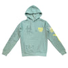 Highly Undrtd Praying Hand Puff Print Hoodie (Oxi Green)