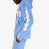 Copper Rivet Saints Mohair Hoodie (Light Blue)