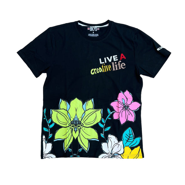 BKYS Live a Creative Life Tee (Black)