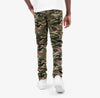 Copper Rivet Ripstop Multi Pocket Cargo Pants (Wood Camo)