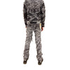 Taker Camo Pattern Patch Stacked Jean (Black)