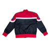 Copper Rivet Racing Nylon Patched Jacket (Red)