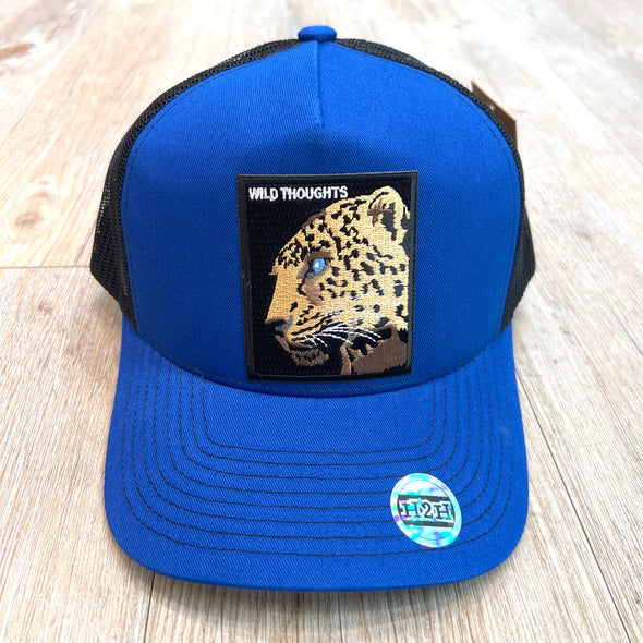 H2H Wild Thoughts Trucker Hat (Blue)