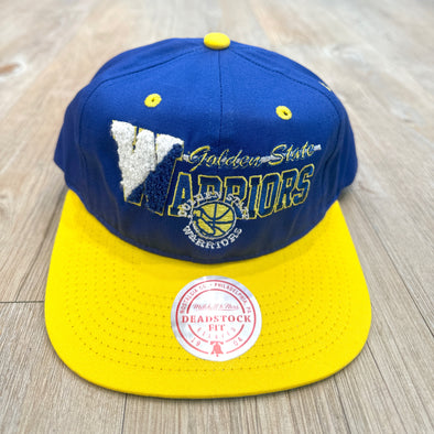 Mitchell & Ness NBA Varsity Letters Golden States Warriors Snapback Hat