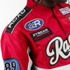 Copper Rivet Racing Nylon Patched Jacket (Red)