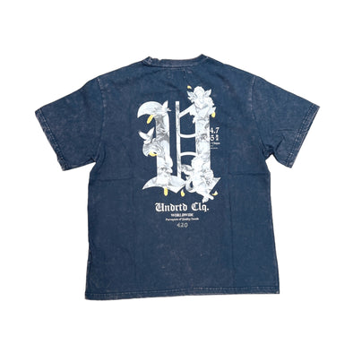Highly Undrtd Official Washed Tee (Navy)
