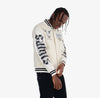 Copper Rivet Heavenly Varsity Jacket (Cream)