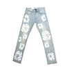 Argonaut Nations Flower Chenille Patch Jean (Vintage)