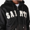 Copper Rivet Saints Mohair Hoodie (Black)