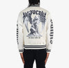 Copper Rivet Heavenly Varsity Jacket (Cream)