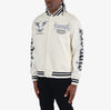 Copper Rivet Heavenly Varsity Jacket (Cream)