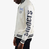 Copper Rivet Heavenly Varsity Jacket (Cream)