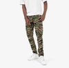 Copper Rivet Ripstop Multi Pocket Cargo Pants (Wood Camo)