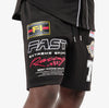 Copper Rivet Worldwide Mesh Racing Short (Black)