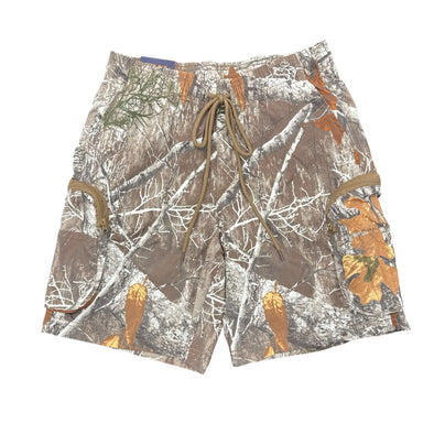 Royal Blue Utility Cargo Short (Brown Tree Camo)