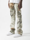 Kindred Stacked Cargo Pocket Jean (White Forest)