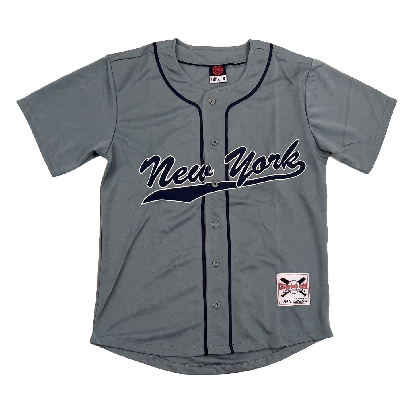 Noiz Chicago Baseball Jersey (White/Black) M