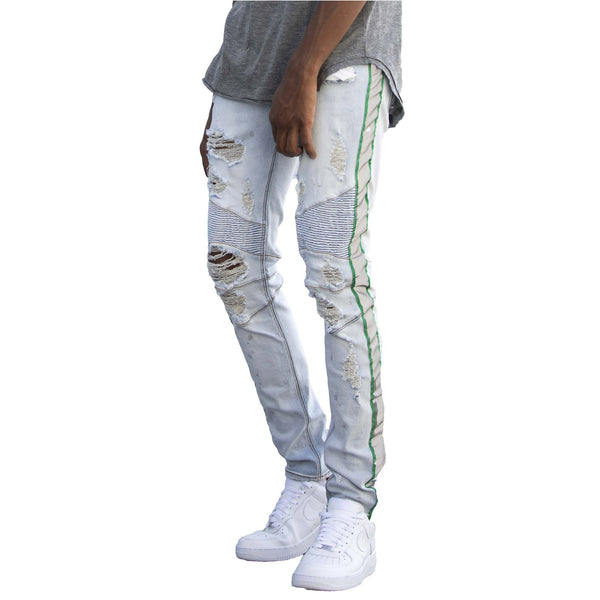 THRT Denim Men's Dusk Bandana Multi Pocket Cargo Slim Fit Jeans - Hibbett |  City Gear