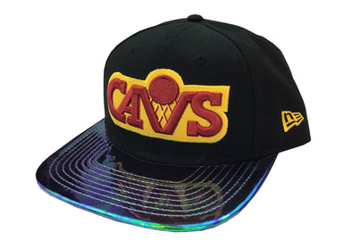 Cleveland Cavaliers New Era Neon Pop 9FIFTY Snapback Hat - Black